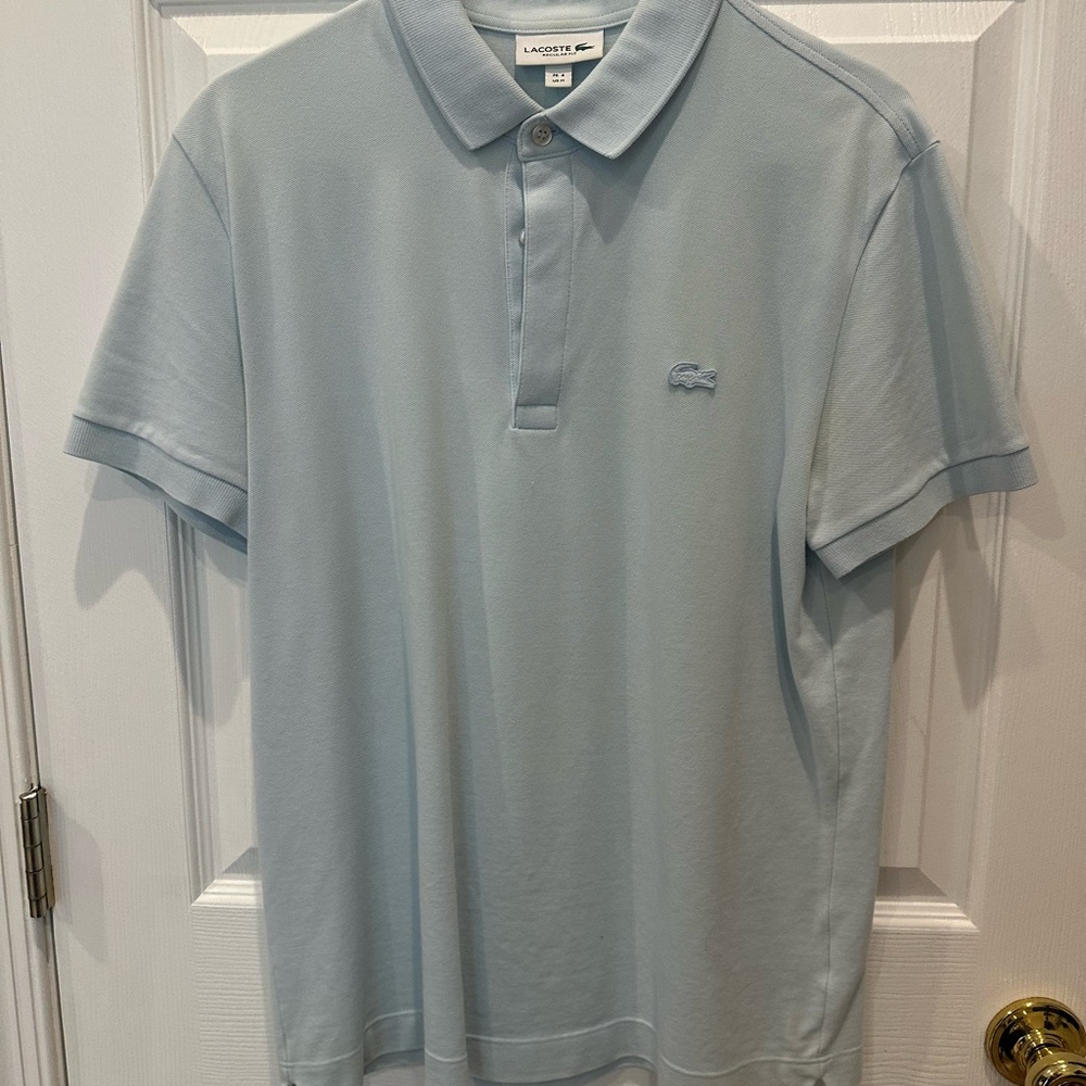 Lacoste Men’s Polo Shirt in Pale Blue